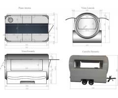 rimorchio per streetfood o altro
