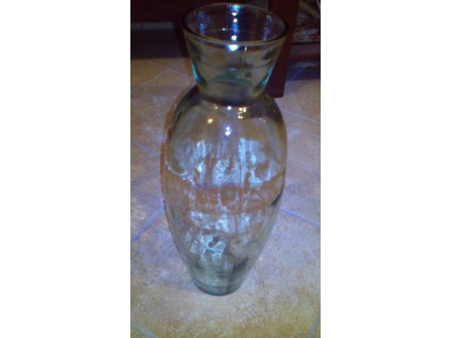 vaso di vetro nuovo