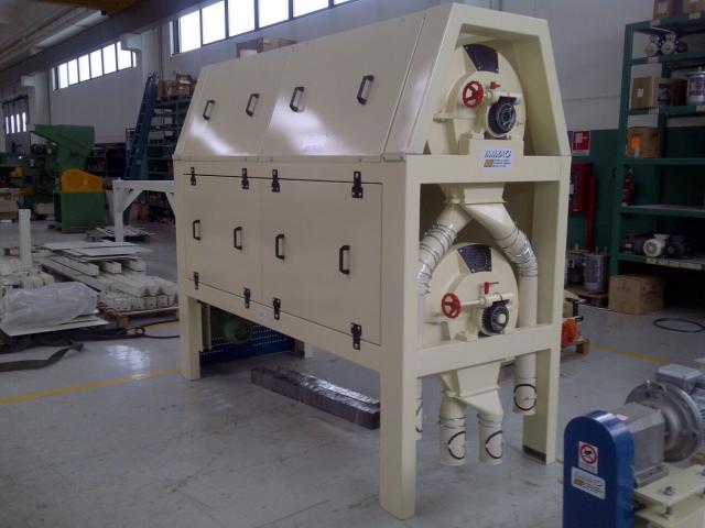 SVECCIATOI/COPPIA CILINDRI ALVEOLATI PER CEREALI USATI