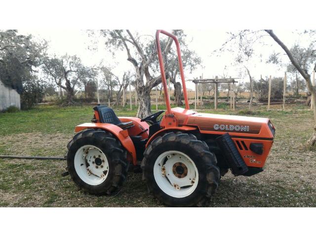 Trattore goldoni con fresa