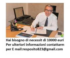 Hai bisogno di necessit di 85.000 eurii