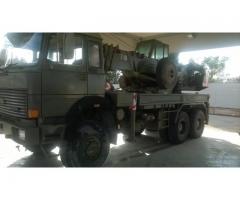 Auto soccorso fiat 260.35,con gru isoli 18 ton trazione 6x6