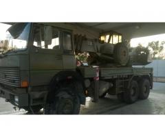 Auto soccorso fiat 260.35,con gru isoli 18 ton trazione 6x6